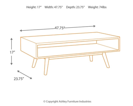 Kisper Coffee Table - Furniture Story