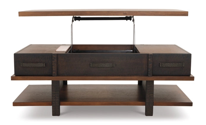 Stanah Coffee Table with Lift Top - Furniture Story