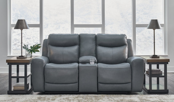 Mindanao Power Reclining Loveseat - Furniture Story