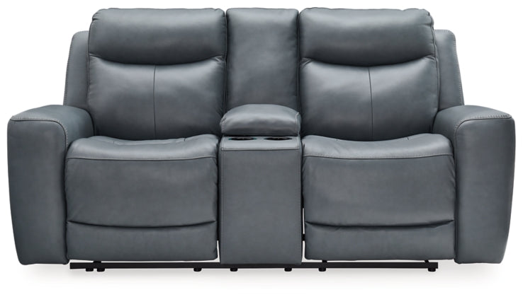 Mindanao Power Reclining Loveseat - Furniture Story
