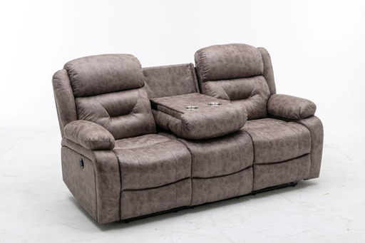 HENDRICKS - POWER RECLINER SOFA WITH DROP DOWN TABLE - XTC-6 - Furniture Story