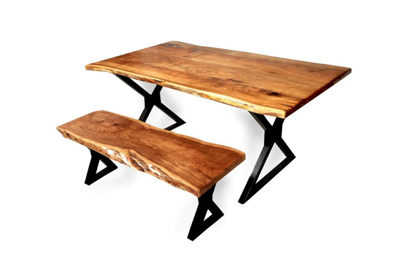 Henry Live Edge Dining Table - Furniture Story