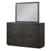 Oxford Eight Drawer Dresser in Basalt Grey - Furniture Story