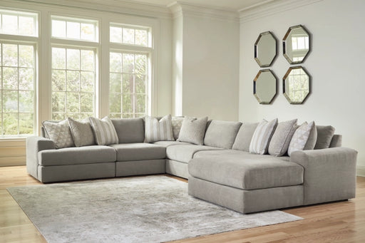 Avaliyah 6-Piece Sectional with Chaise - Furniture Story