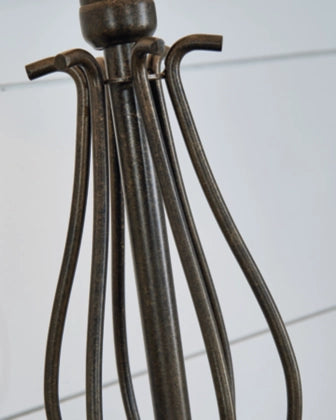 Brycestone Floor Lamp with 2 Table Lamps - Furniture Story