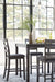 Bridson Counter Height Dining Table and Bar Stools (Set of 5) - Furniture Story