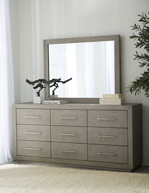 Melbourne Nine Drawer Dresser in Mineral - Furniture Story