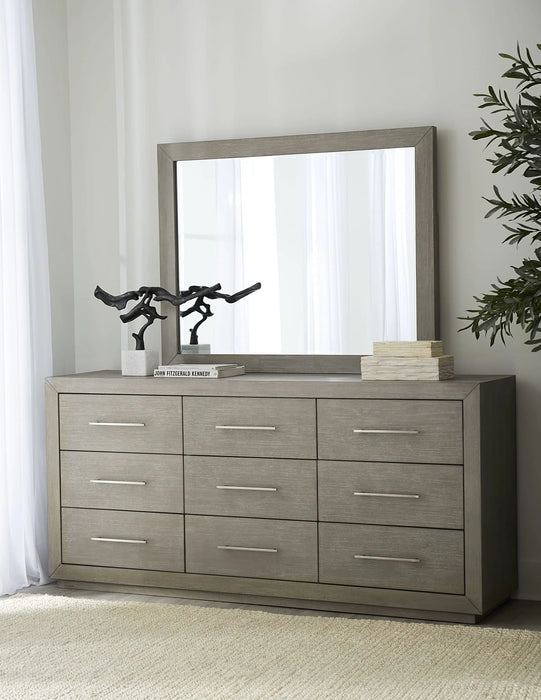 Melbourne Nine Drawer Dresser in Mineral - Furniture Story