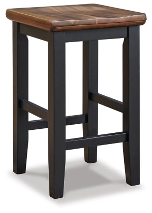 Dolingham Counter Height Dining Table and Bar Stools (Set of 5) - Furniture Story