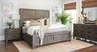 Taryn Nightstand in Rustic Grey - Furniture Story