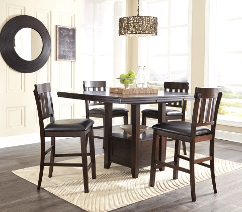 Haddigan Counter Height Dining Extension Table - Furniture Story