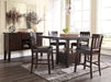 Haddigan Counter Height Dining Extension Table - Furniture Story