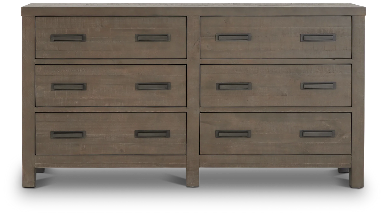 Taryn Dresser in Rustic Grey - Furniture Story