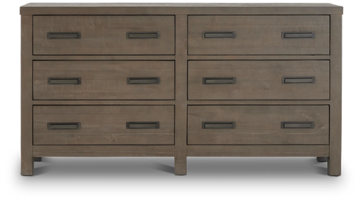 Taryn Dresser in Rustic Grey - Furniture Story