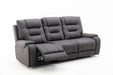 PORTO - SOFA RECLINER - FONDA JET BLACK - Furniture Story