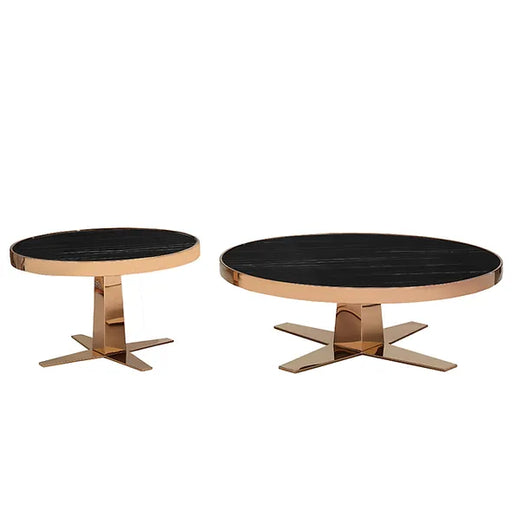 LAVELLA COFFEE TABLE (ROSE-GOLD) - Furniture Story