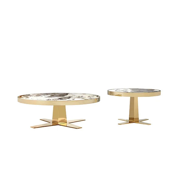 Lavelle -Gold - (2pcs set) - Furniture Story