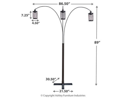 Maovesa Floor Lamp - Furniture Story