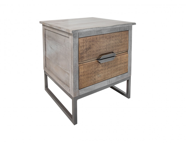 Mita 2 Drawer, End Table - Furniture Story