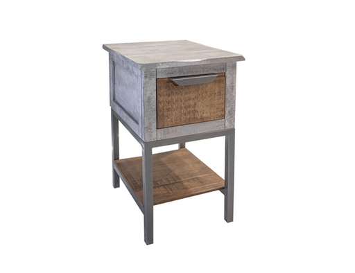 Mita 1 Drawer, Chair Side Table - Furniture Story