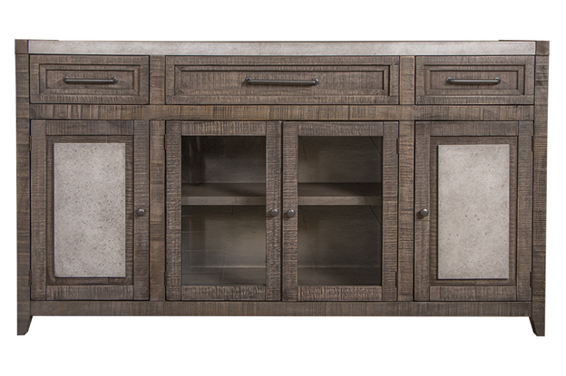 Marble 3 Drawer & 4 Doors, Console - Furniture Story