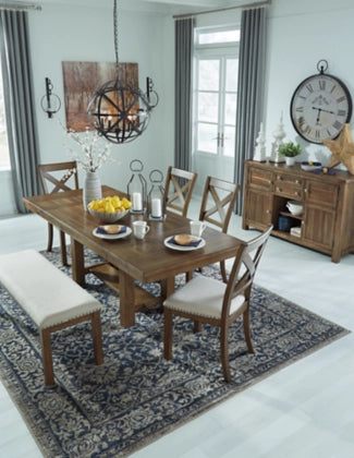 Moriville Dining Extension Table - Furniture Story