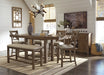 Moriville Counter Height Dining Extension Table - Furniture Story