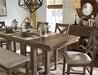 Moriville Counter Height Dining Extension Table - Furniture Story