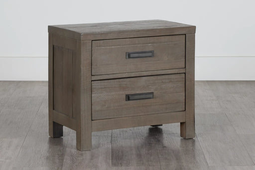 Taryn Nightstand in Rustic Grey - Furniture Story