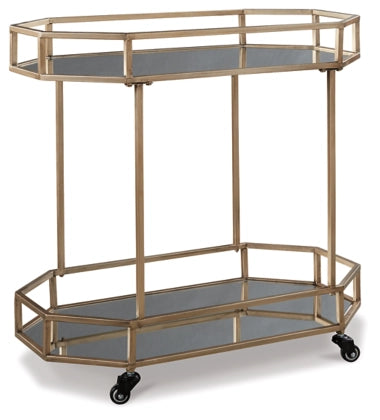 Daymont Bar Cart - Furniture Story