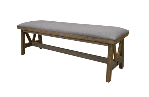 Loft Brown Collection Bench - Furniture Story