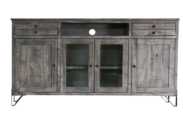 Moro 70" TV Stand w/2 Drawer, 2 Door & 2 Glass Door - Furniture Story