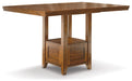 Ralene Counter Height Dining Extension Table - Furniture Story