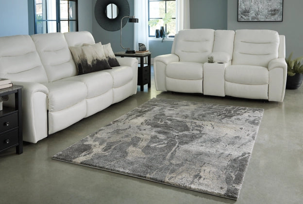 Larobin 5'3" x 7'3" Rug - Furniture Story