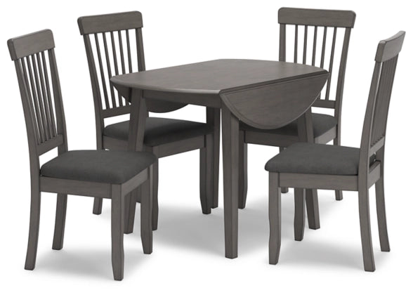 Shullden Drop Leaf Dining Table - Furniture Story