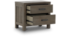 Taryn Nightstand in Rustic Grey - Furniture Story