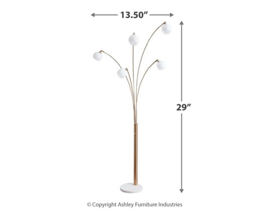 Taliya Arc Lamp - Furniture Story