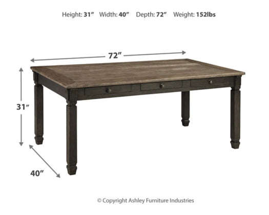 Tyler Creek Dining Table - Furniture Story