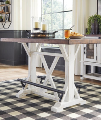 Valebeck Counter Height Dining Table - Furniture Story