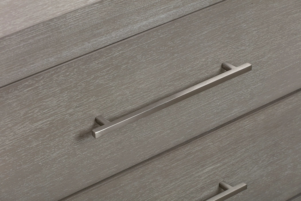 Melbourne Five Drawer Chest in Mineral - Furniture Story