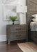 Taryn Nightstand in Rustic Grey - Furniture Story