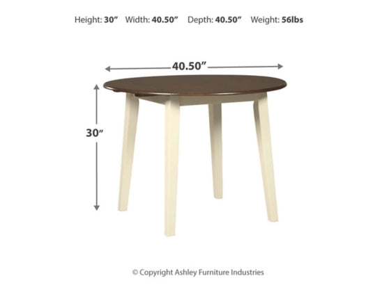 Woodanville Dining Drop Leaf Table - Furniture Story