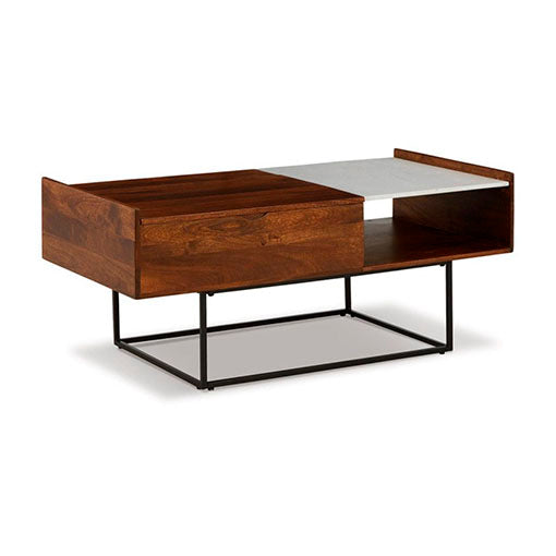 Rusitori Lift-Top Coffee Table - Furniture Story