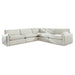 Sophie Ivory 5 Piece Corner Sectional - Furniture Story