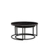 Allure - Black – Nero (2pcs set) - Furniture Story