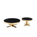 Lavelle -Gold - (2pcs set) - Furniture Story