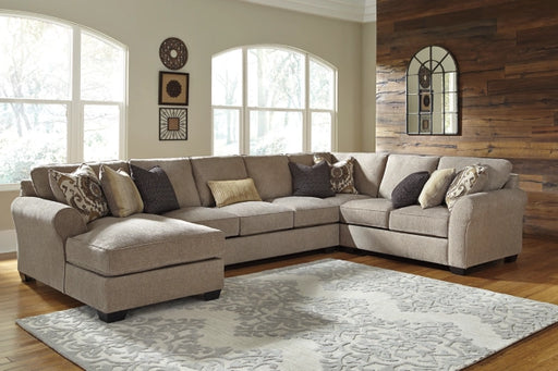 Pantomine 4-Piece Sectional with Chaise - Furniture Story