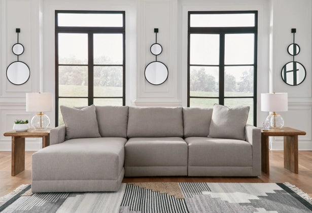 Katany 3-Piece Sectional with Chaise - Furniture Story