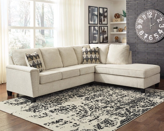 Abinger 2-Piece Sectional with Chaise - Furniture Story