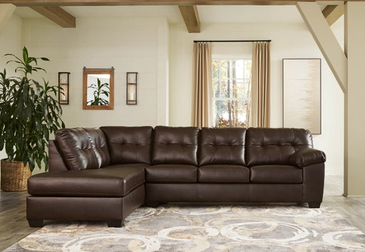 Donlen 2-Piece Sectional with Chaise - Furniture Story